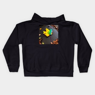 FAlling leaves Kids Hoodie